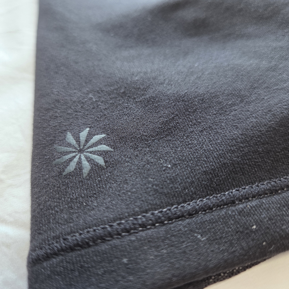 Athleta Black Mesh Rouched Back Tank - Picture 9 of 12